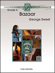 Bazaar Orchestra sheet music cover Thumbnail